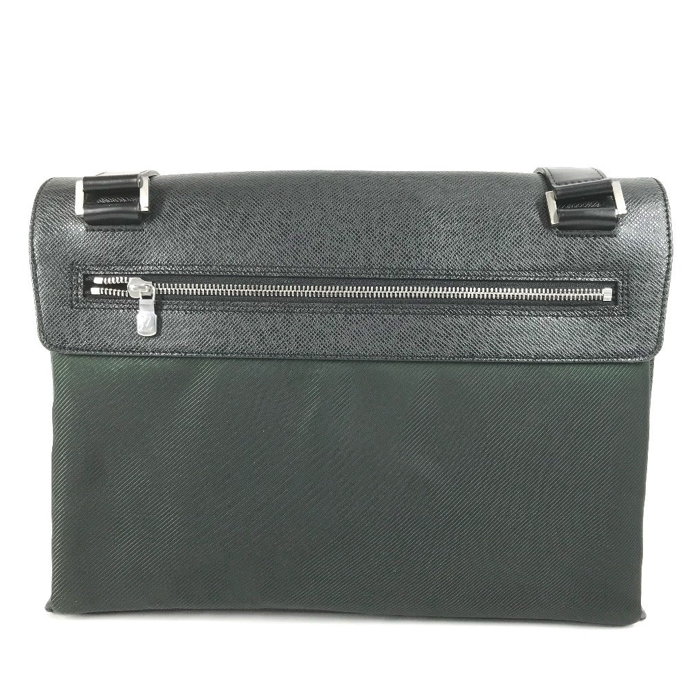 LOUIS VUITTON Shoulder Bag M30882 Nylon canvas, Taiga leather khaki Taiga Saratov GM Saratov GM
