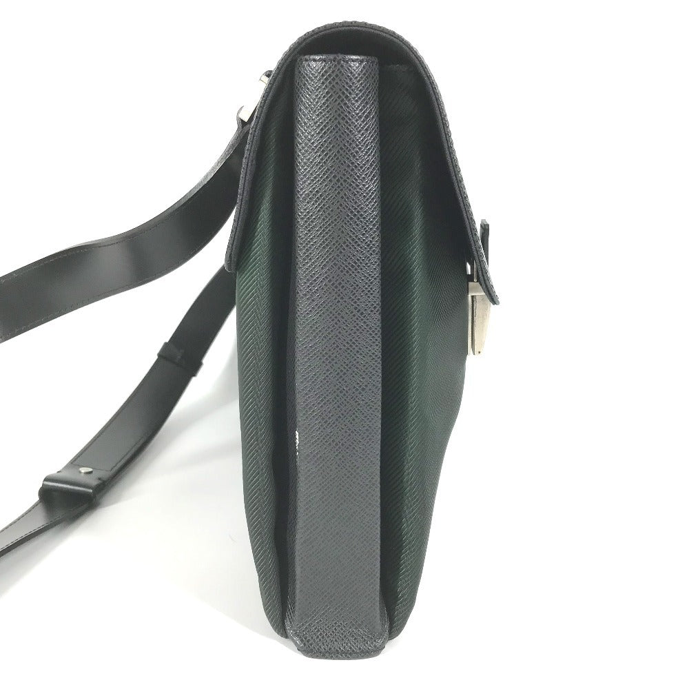 LOUIS VUITTON Shoulder Bag M30882 Nylon canvas, Taiga leather khaki Taiga Saratov GM Saratov GM