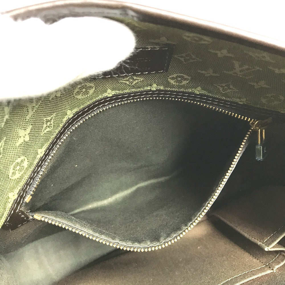 LOUIS VUITTON Shoulder Bag M92322 Monogram mini canvas Green type Monogram mini Besace Mary Kate