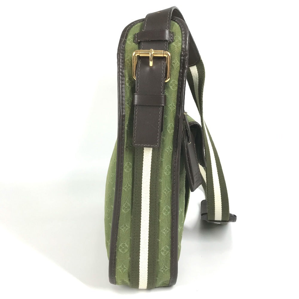 LOUIS VUITTON Shoulder Bag M92322 Monogram mini canvas Green type Monogram mini Besace Mary Kate