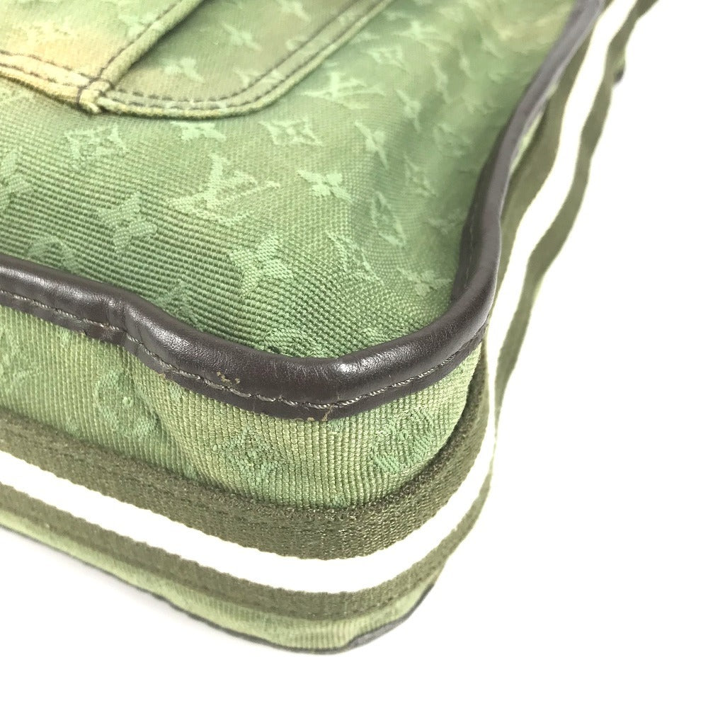LOUIS VUITTON Shoulder Bag M92322 Monogram mini canvas Green type Monogram mini Besace Mary Kate
