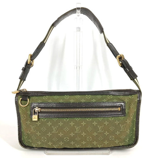 LOUIS VUITTON Shoulder Bag M92332 Monogram mini canvas khaki Monogram mini Catrain