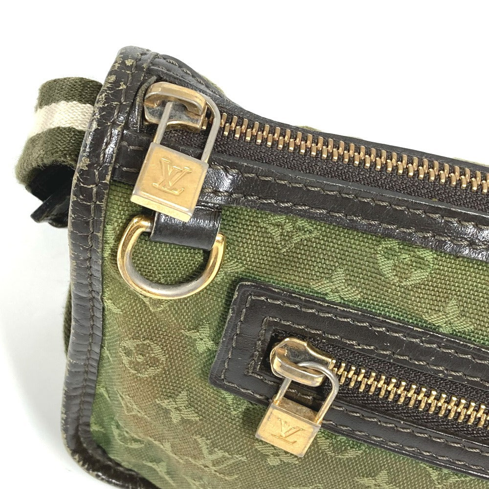 LOUIS VUITTON Shoulder Bag M92332 Monogram mini canvas khaki Monogram mini Catrain