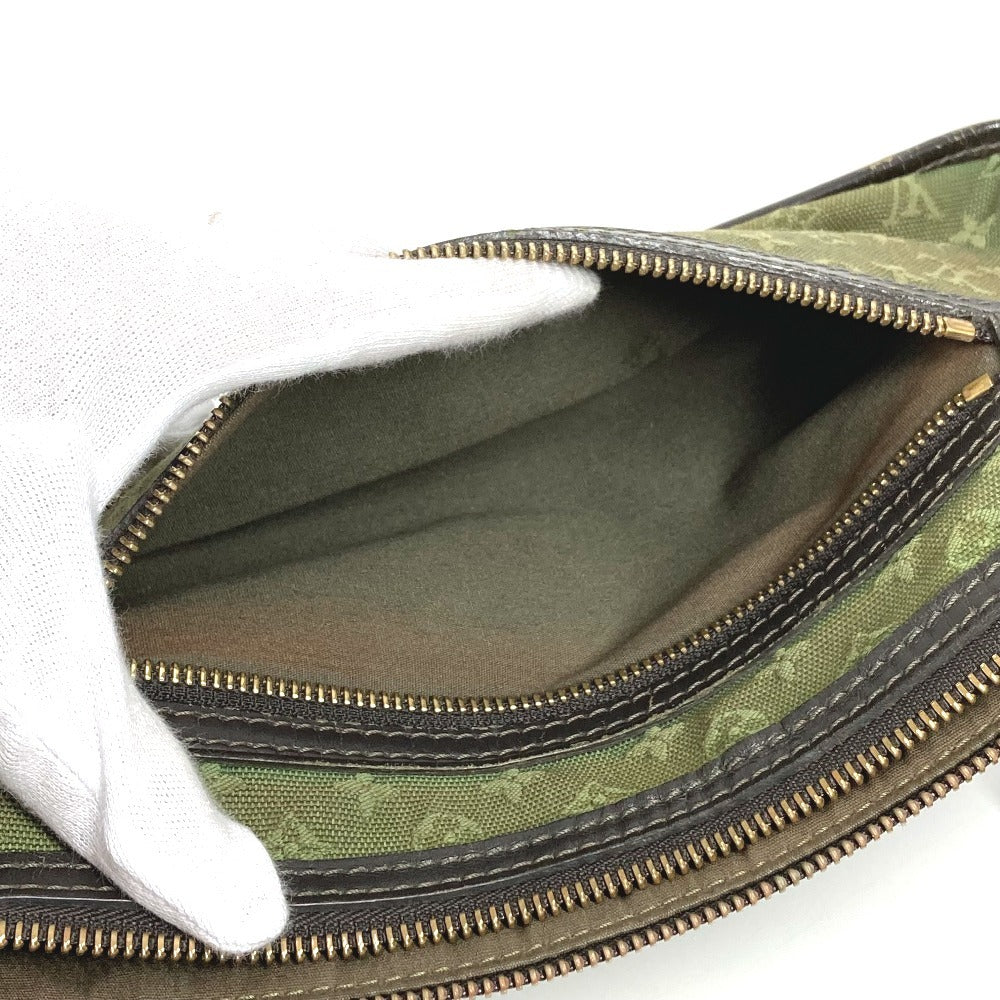 LOUIS VUITTON Shoulder Bag M92332 Monogram mini canvas khaki Monogram mini Catrain