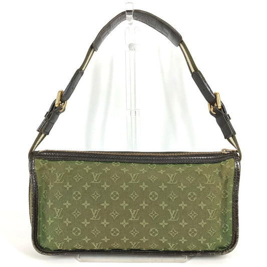 LOUIS VUITTON Shoulder Bag M92332 Monogram mini canvas khaki Monogram mini Catrain