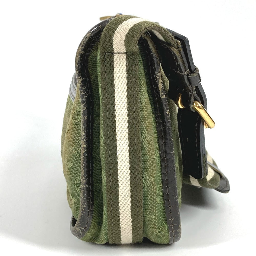 LOUIS VUITTON Shoulder Bag M92332 Monogram mini canvas khaki Monogram mini Catrain