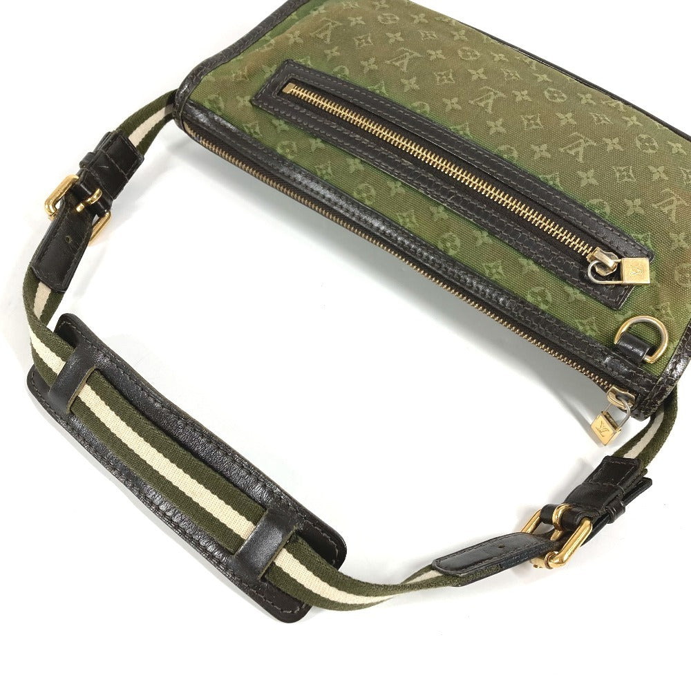 LOUIS VUITTON Shoulder Bag M92332 Monogram mini canvas khaki Monogram mini Catrain