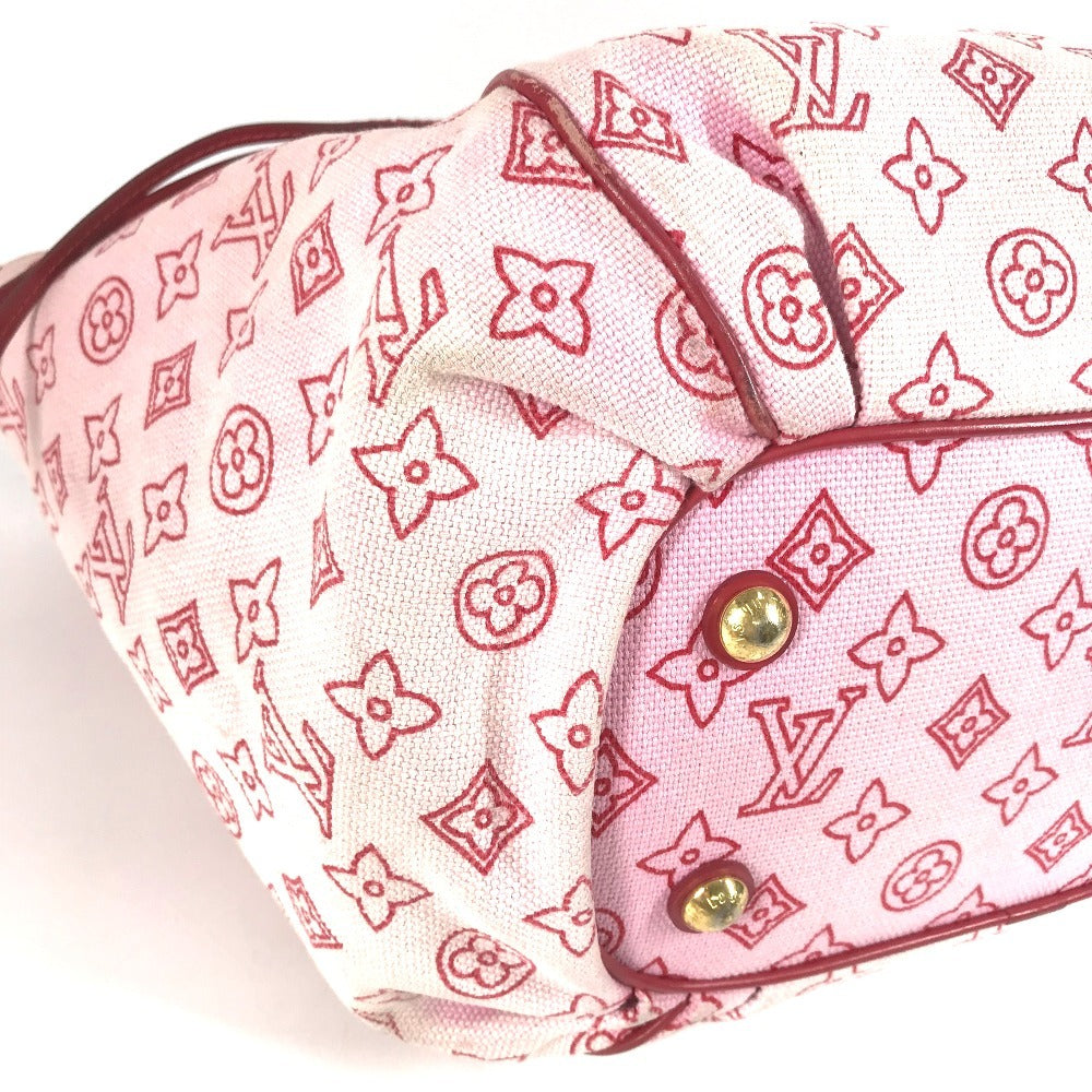 LOUIS VUITTON Shoulder Bag M95984 Leather / canvas pink Beach Line Monogram Cabas Ipanema PM Cabas Ipanema PM