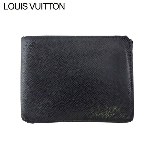 LOUIS VUITTON Bill Compartment M30482 black Porte Billets6Cartes Crdit