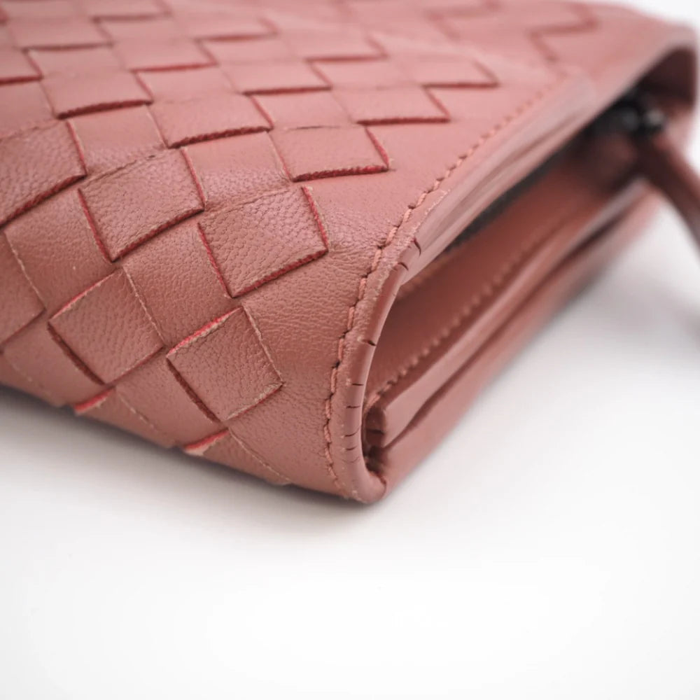 BOTTEGA VENETA Intrecciato
Long Wallet Leather Women Used
Authentic
