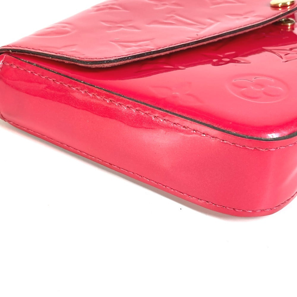 LOUIS VUITTON Long Wallet Purse M61787 Monogram Vernis pink Monogram Vernis Pochette Felice