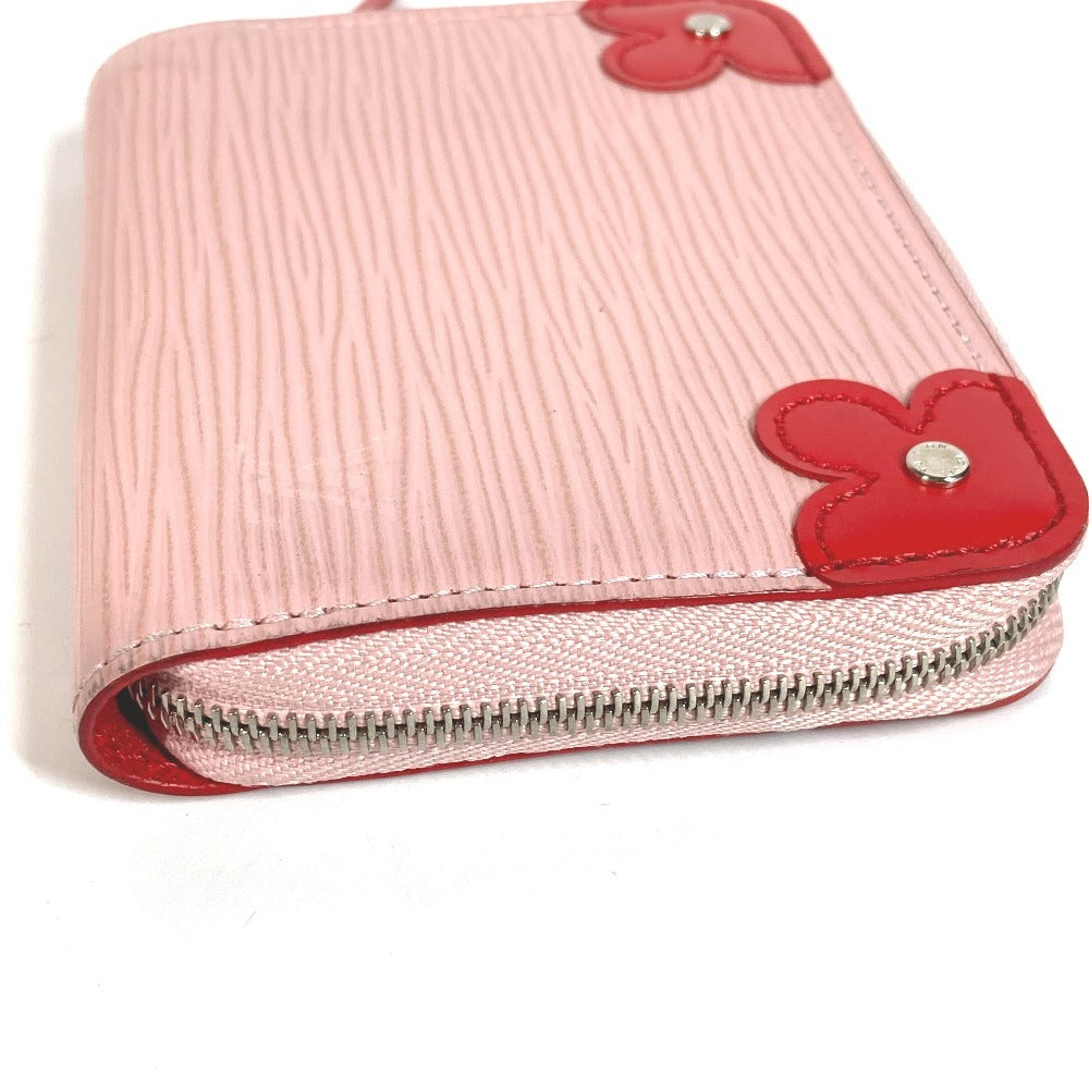 LOUIS VUITTON Coin case M62971 Epi Leather pink Epi Zip around purse Blooming Corner