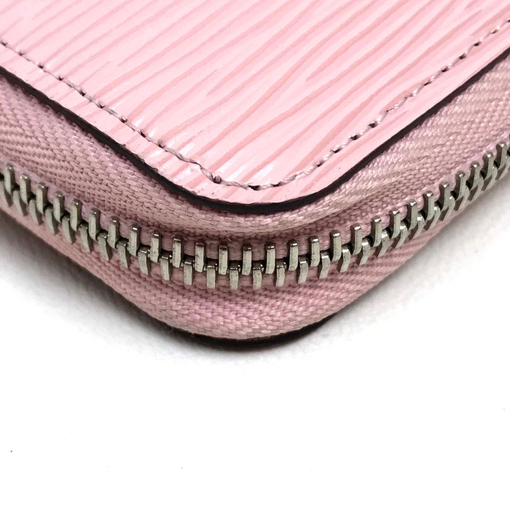 LOUIS VUITTON Long Wallet Purse M41740 Epi Leather pink Epi Zippy wallet