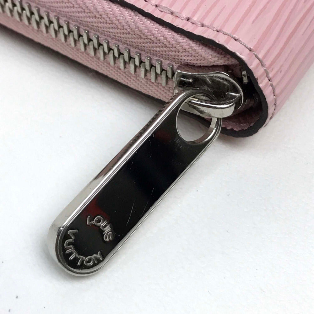 LOUIS VUITTON Long Wallet Purse M41740 Epi Leather pink Epi Zippy wallet