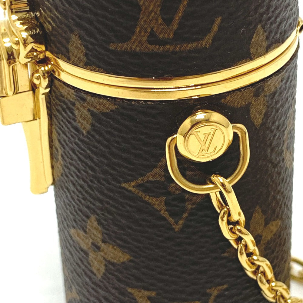 LOUIS VUITTON Shoulder Bag MP2406 Monogram canvas Brown Monogram Lip case Women Used Authentic