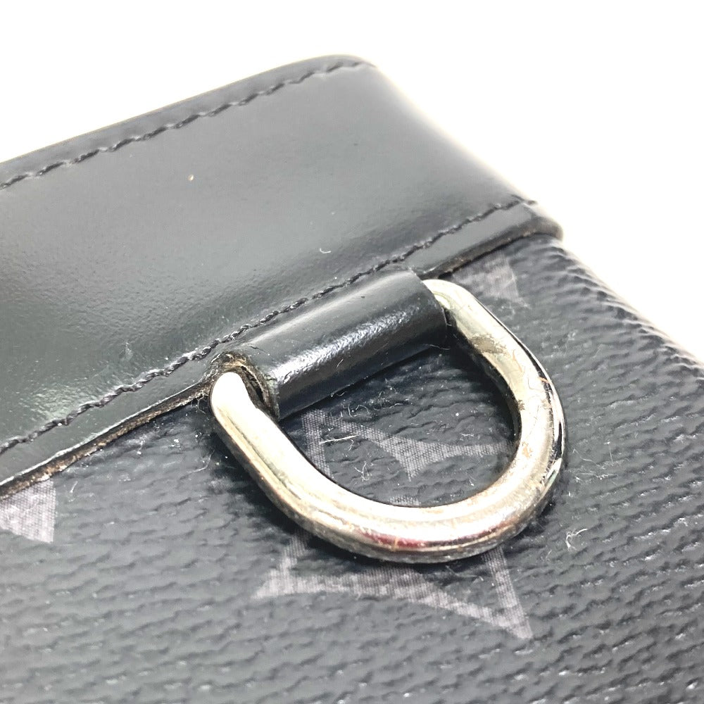 LOUIS VUITTON Pouch M44323 Monogram Eclipse Canvas black Monogram Eclipse Pochette Discovery PM mens Used Authentic