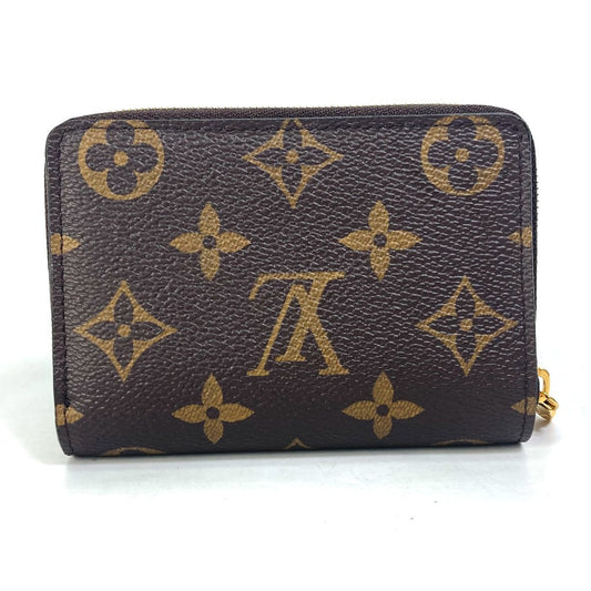 LOUIS VUITTON Folded wallet M82377 Monogram canvas Brown Monogram Portefeuille Lou Women Used Authentic