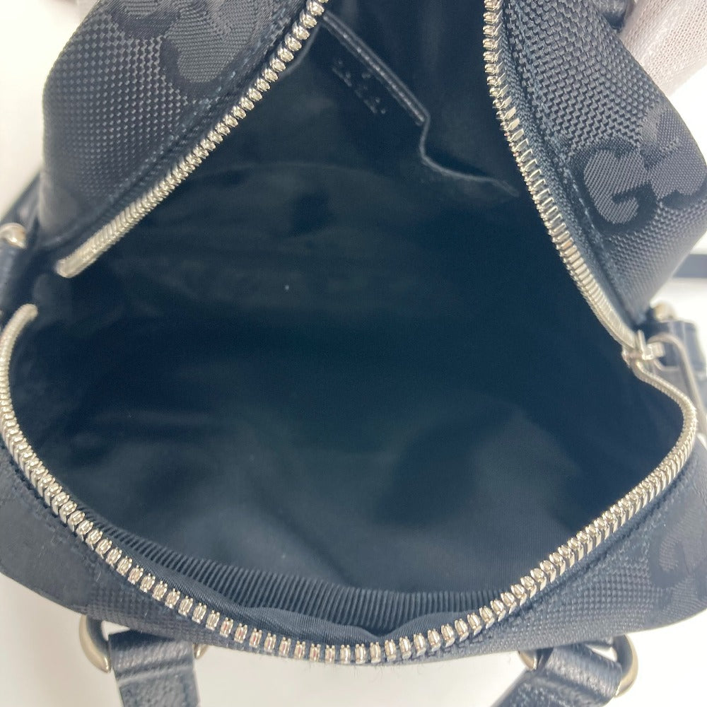 GUCCI Shoulder Bag 625850 Nylon black 2WAY handbag OFF THE GRID OFF THE GRID mens Used Authentic