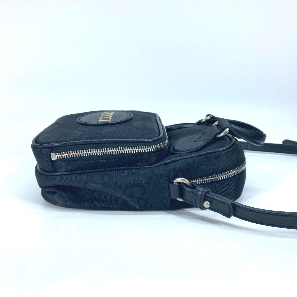 GUCCI Shoulder Bag 625850 Nylon black 2WAY handbag OFF THE GRID OFF THE GRID mens Used Authentic