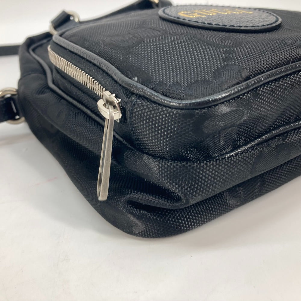 GUCCI Shoulder Bag 625850 Nylon black 2WAY handbag OFF THE GRID OFF THE GRID mens Used Authentic