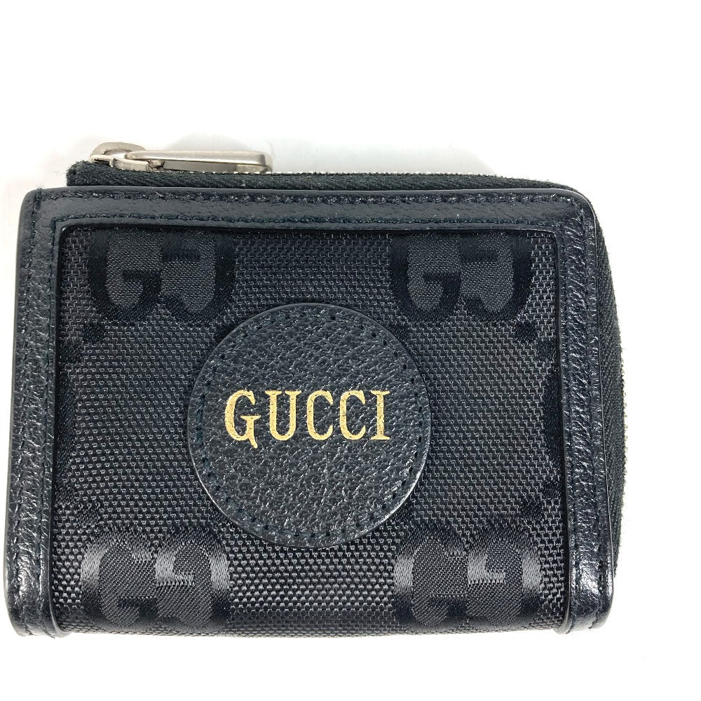 GUCCI Coin case 657587 Nylon black Wallet Coin Pocket OFF THE GRID OFF THE GRID mens Used Authentic