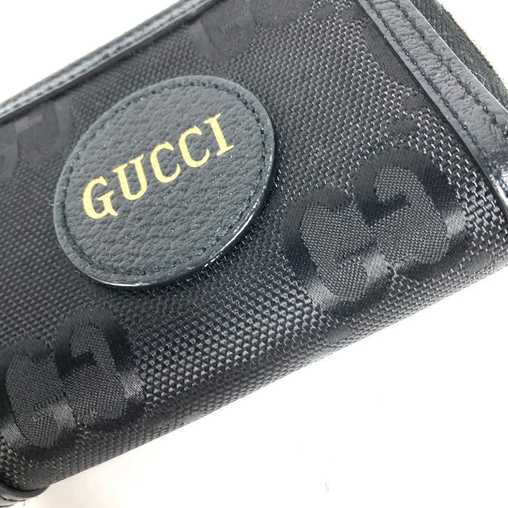 GUCCI Coin case 657587 Nylon black Wallet Coin Pocket OFF THE GRID OFF THE GRID mens Used Authentic