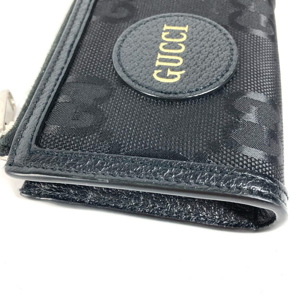 GUCCI Coin case 657587 Nylon black Wallet Coin Pocket OFF THE GRID OFF THE GRID mens Used Authentic