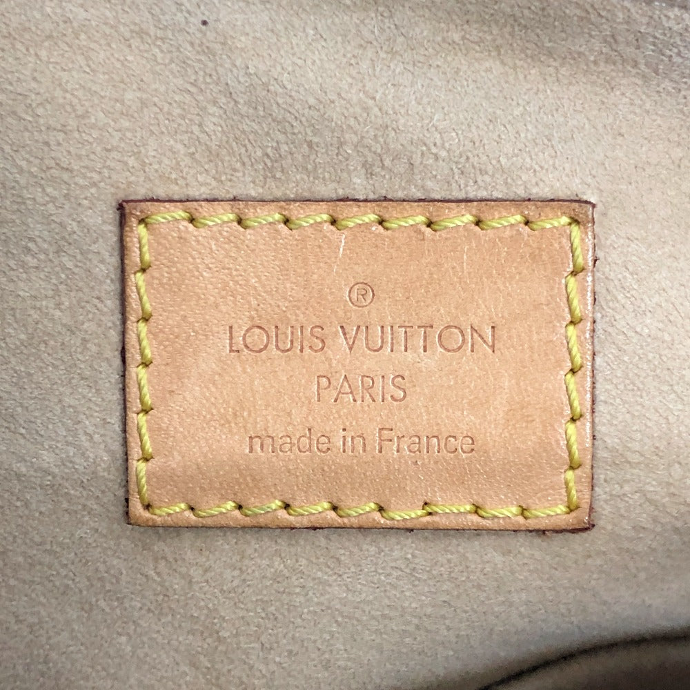 LOUIS VUITTON Shoulder Bag M56710 Nylon Wine red type Monogram hippo escapade Women Used Authentic