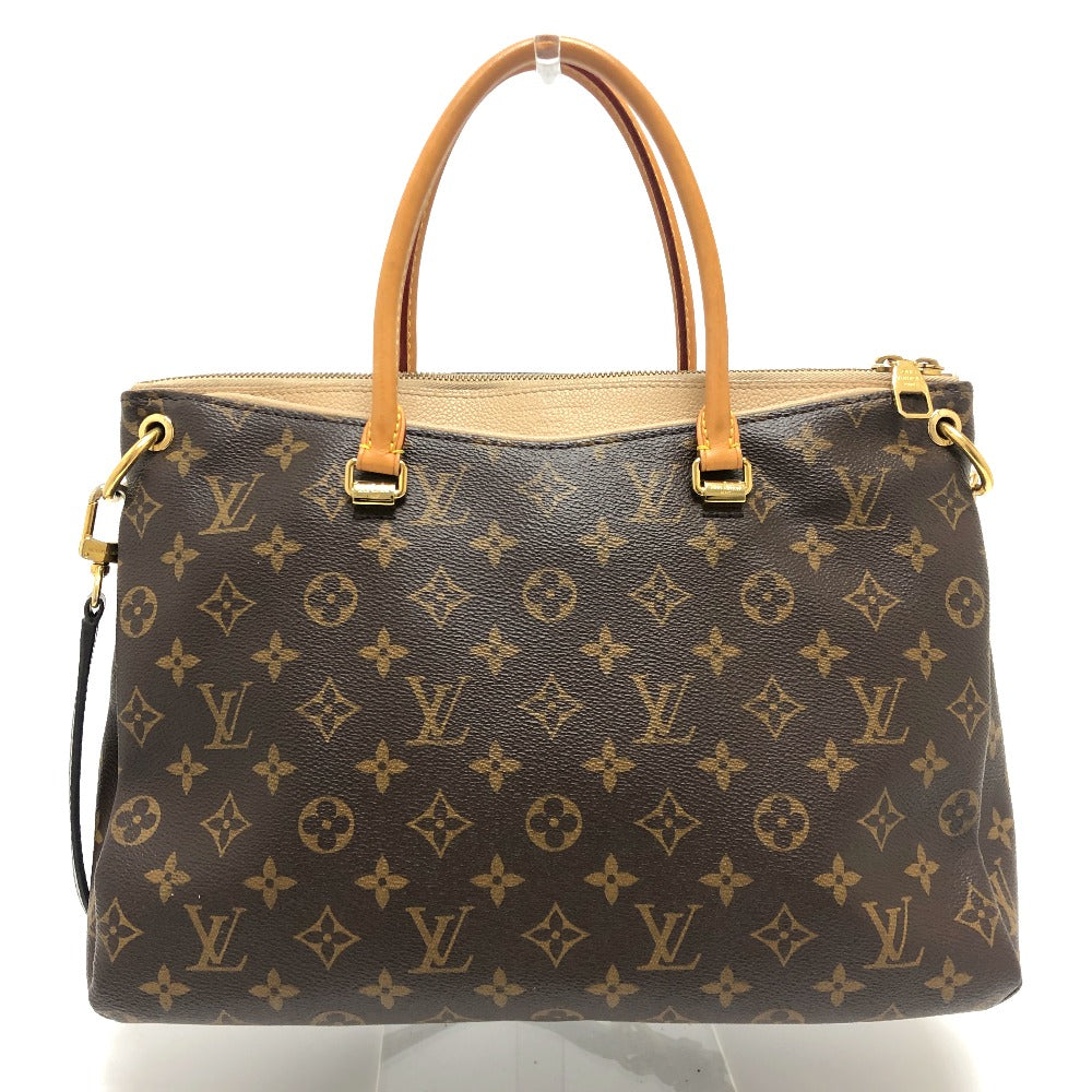 LOUIS VUITTON Shoulder Bag M56710 Nylon Wine red type Monogram hippo escapade Women Used Authentic