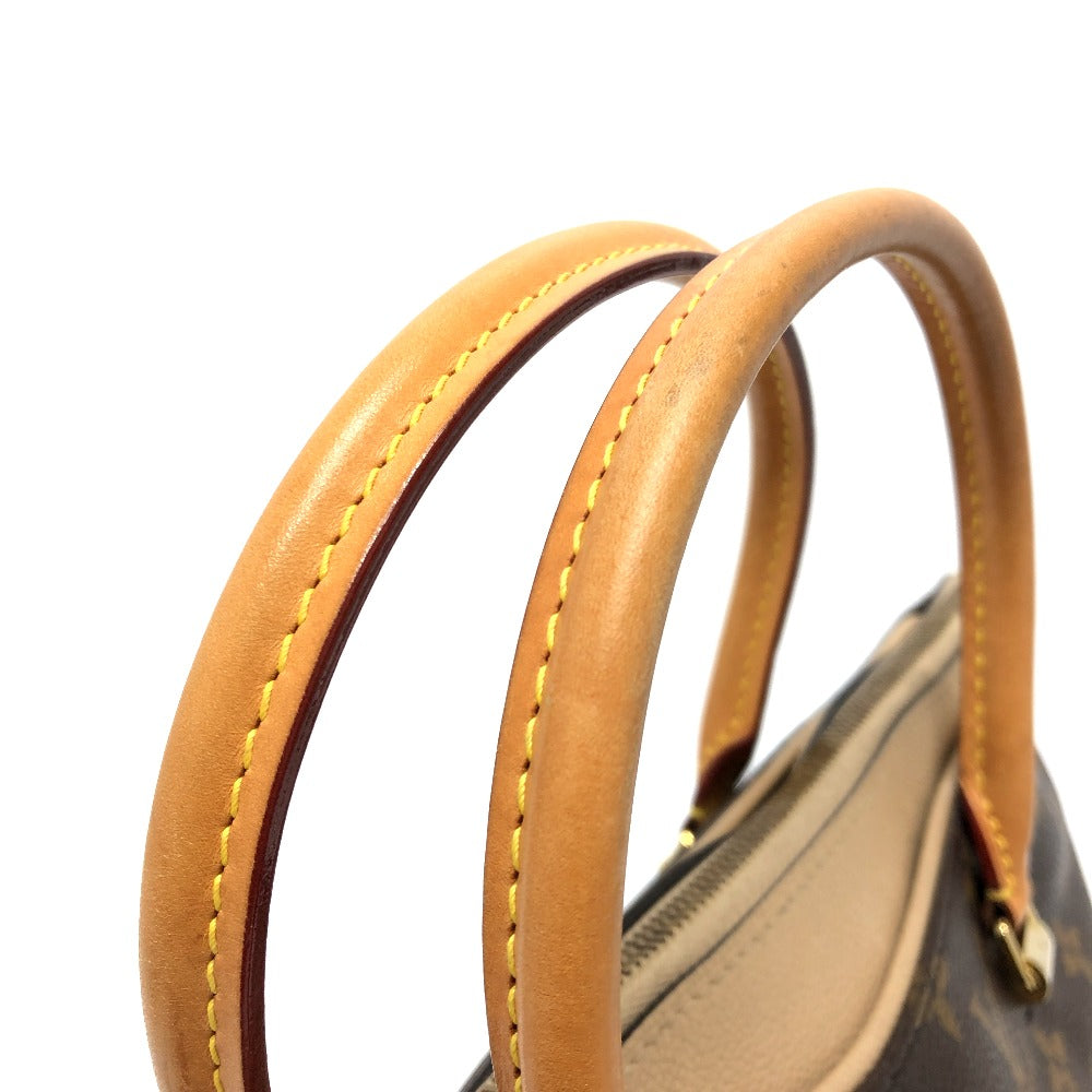 LOUIS VUITTON Shoulder Bag M56710 Nylon Wine red type Monogram hippo escapade Women Used Authentic