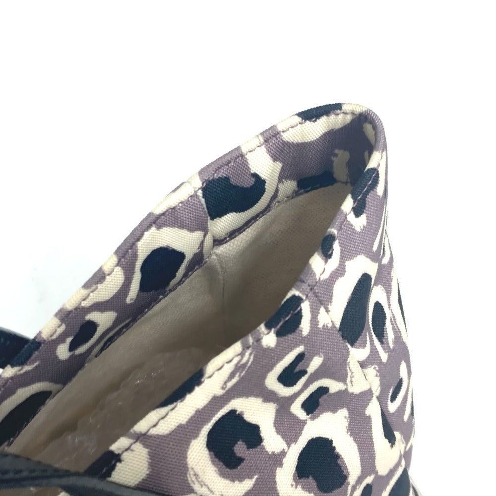 GUCCI Tote Bag 284721 Nylon / leather purple Children's Kids leopard leopard leopard Kids Used Authentic