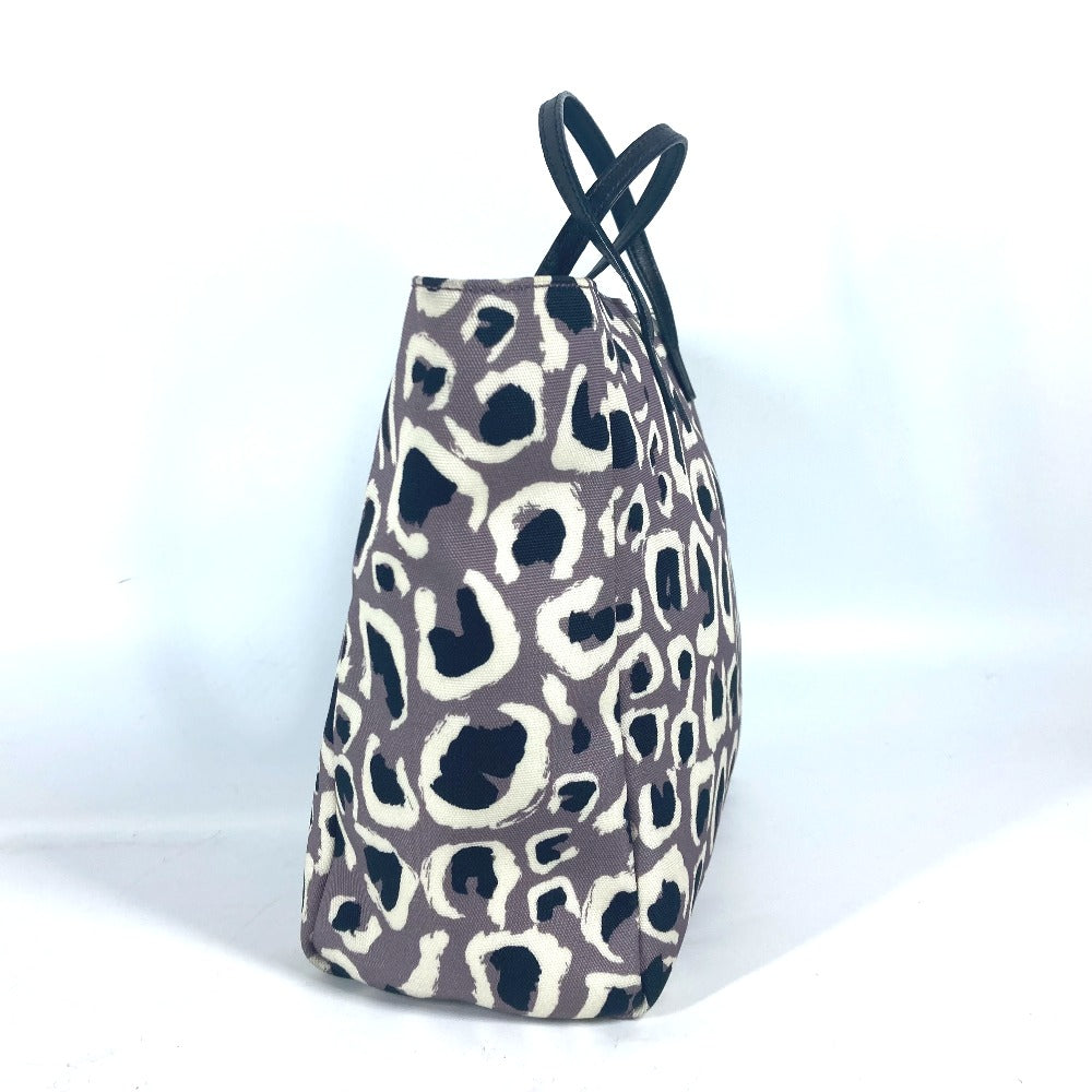 GUCCI Tote Bag 284721 Nylon / leather purple Children's Kids leopard leopard leopard Kids Used Authentic