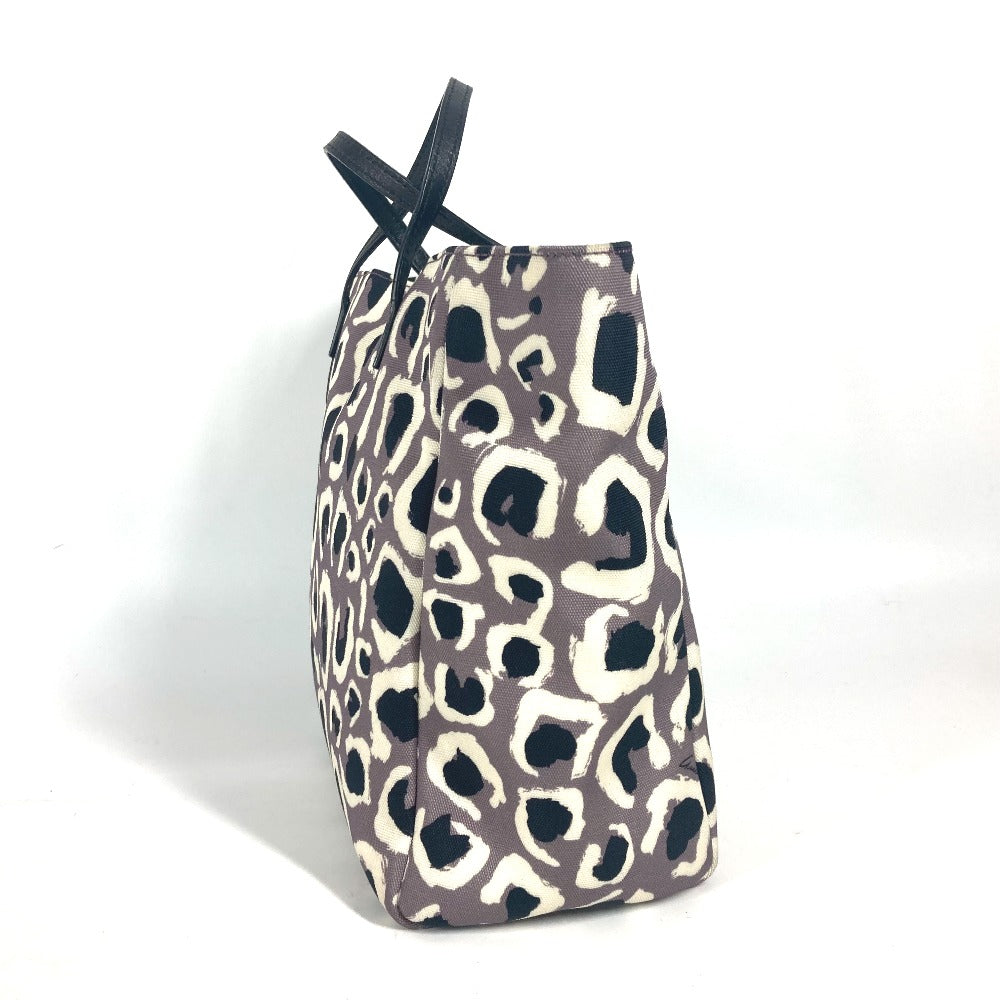 GUCCI Tote Bag 284721 Nylon / leather purple Children's Kids leopard leopard leopard Kids Used Authentic