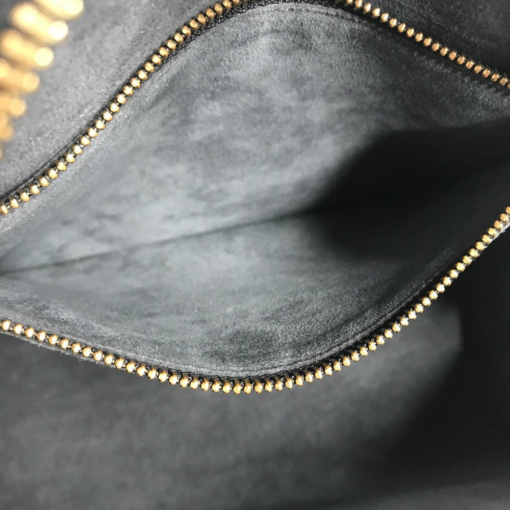 LOUIS VUITTON Handbag M52052 Epi Leather black Epi Ponneuf Women Used Authentic