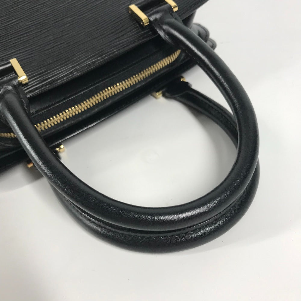 LOUIS VUITTON Handbag M52052 Epi Leather black Epi Ponneuf Women Used Authentic