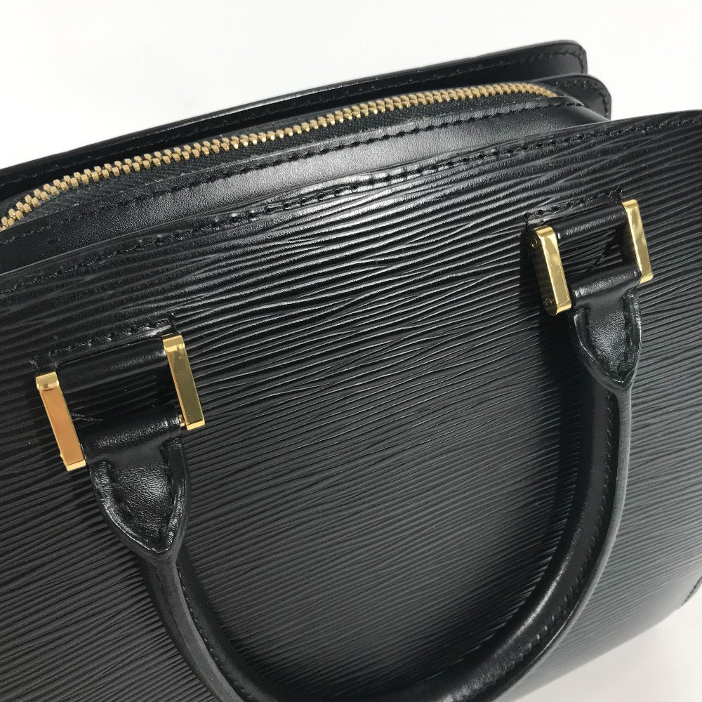 LOUIS VUITTON Handbag M52052 Epi Leather black Epi Ponneuf Women Used Authentic