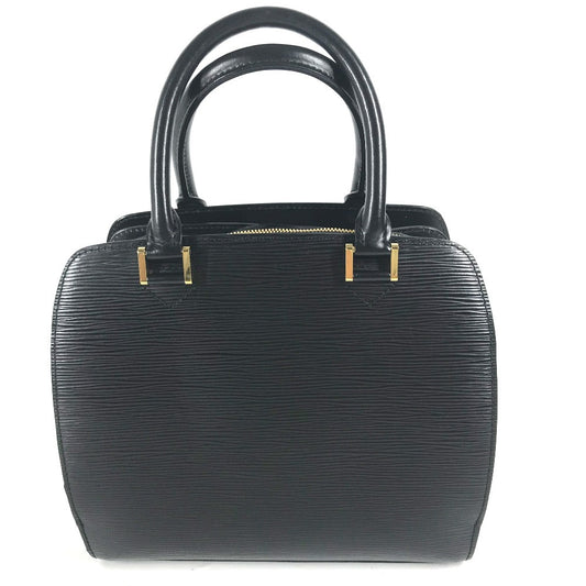 LOUIS VUITTON Handbag M52052 Epi Leather black Epi Ponneuf Women Used Authentic