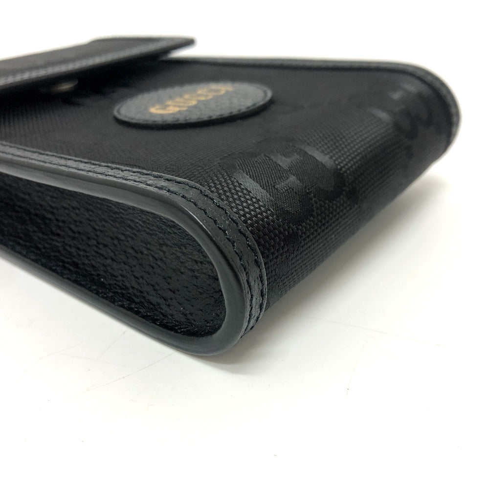 GUCCI Shoulder Bag 625599 GG canvas / leather black GG Off The Grid Women(Unisex) Used Authentic