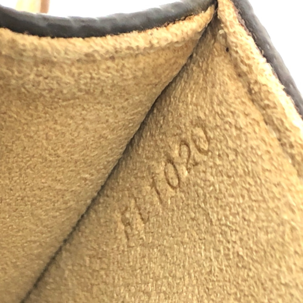 LOUIS VUITTON Shoulder Bag M51852 Monogram canvas Brown Monogram Pochette Twin GM Women Secondhand Authentic