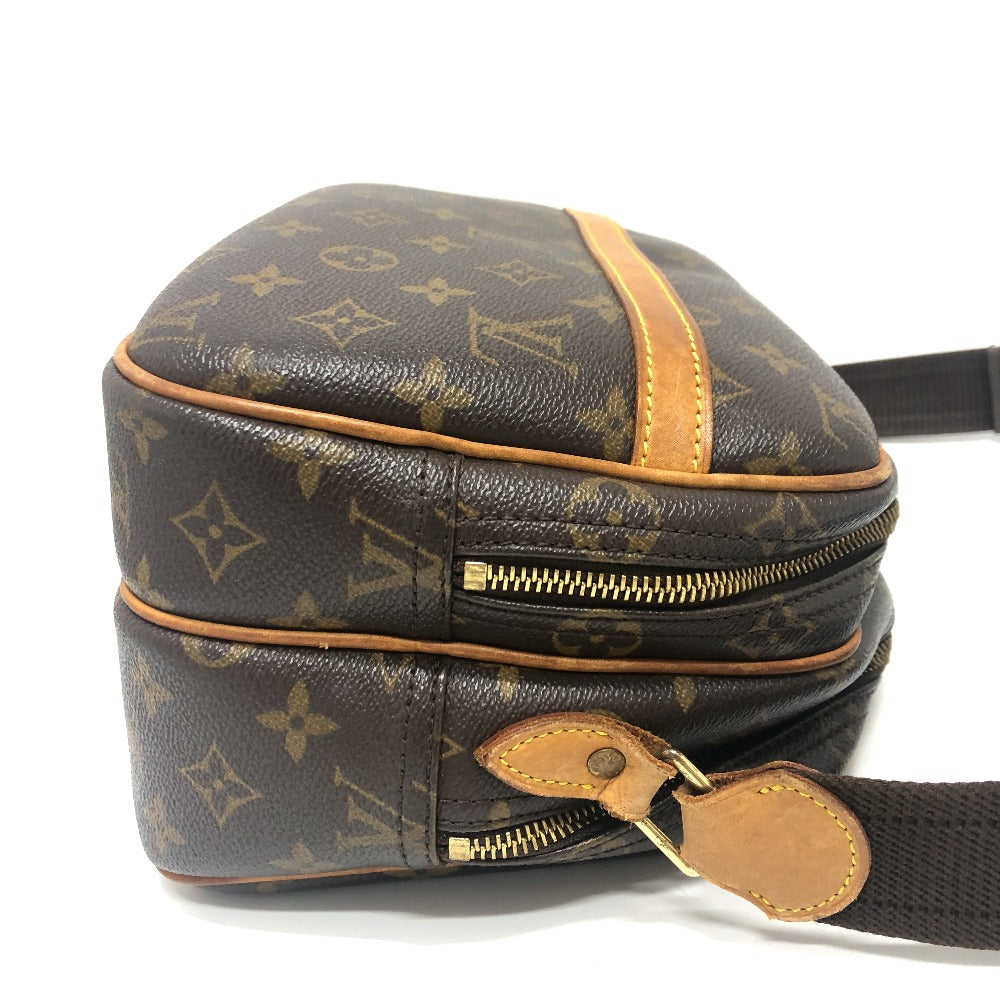 LOUIS VUITTON Shoulder Bag M45254 Monogram canvas Brown Monogram Reporter PM Women Used Authentic