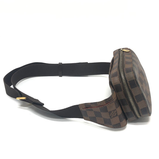 LOUIS VUITTON Sling bag N51994 Damier canvas Brown Damier Geronimos mens Used Authentic
