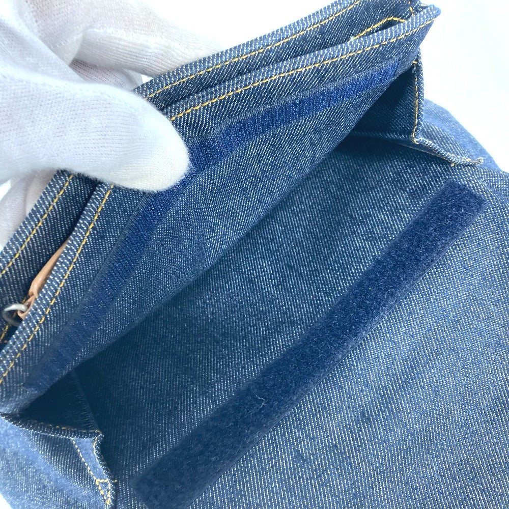 Dior Backpack Denim, Leather blue Maris Pearl logo