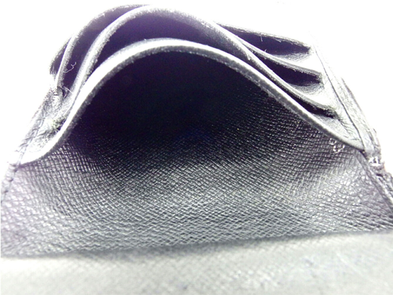 LOUIS VUITTON Bifold Wallet M30454 black