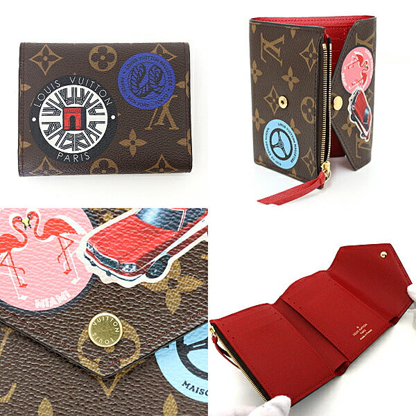 LOUIS VUITTON Tri-fold wallet M62151 Monogram canvas Brown Victorine