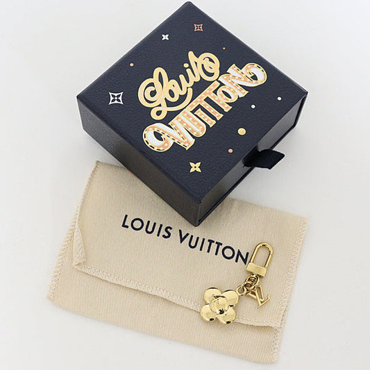LOUIS VUITTON charm M02202 metal gold Bag Charm Key Holder Micro Charm Vivienne Women(Unisex) Used Authentic