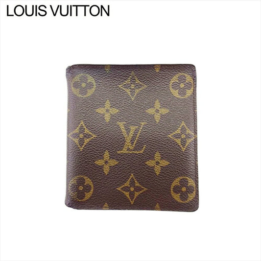 LOUIS VUITTON Bill Compartment M60883 Brown x beige Porto Bie · 10 cult Credit