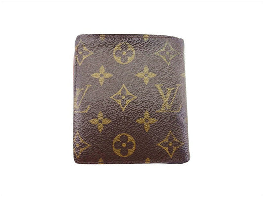 LOUIS VUITTON Bill Compartment M60883 Brown x beige Porto Bie · 10 cult Credit