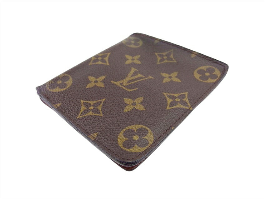 LOUIS VUITTON Bill Compartment M60883 Brown x beige Porto Bie · 10 cult Credit