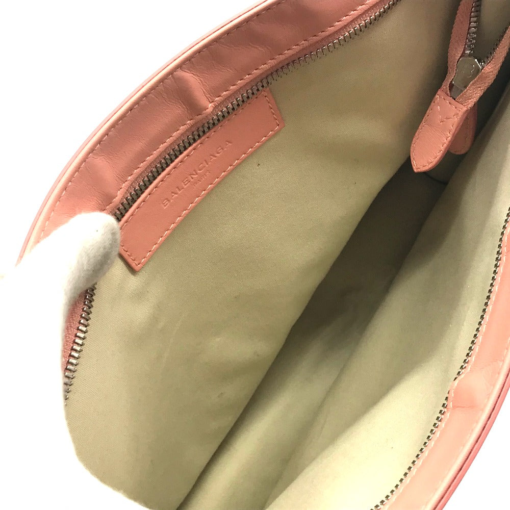 BALENCIAGA Clutch bag 410119 Canvas, leather white Classic Women(unisex) Used Authentic