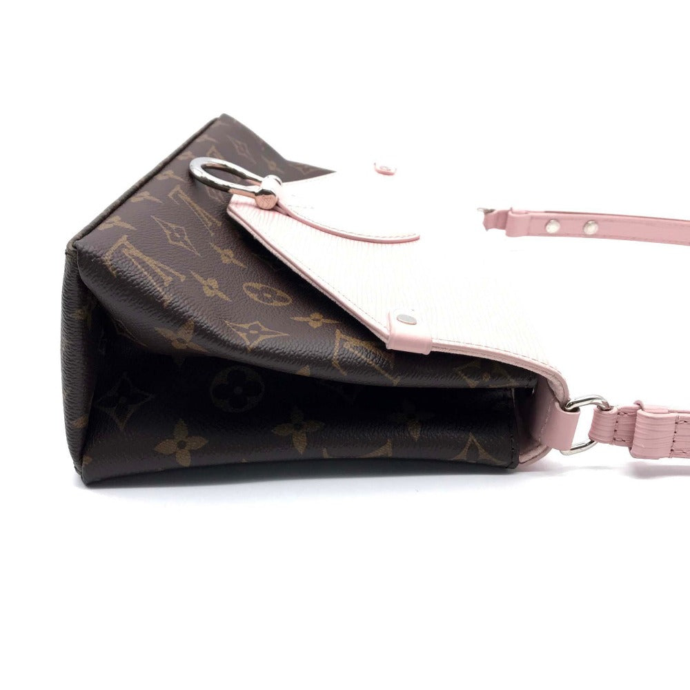 LOUIS VUITTON Shoulder Bag M44033 Monogram Canvas, Epi Leather pink Monogram epi San Michele